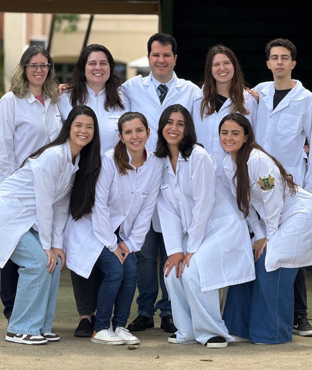 Membros do Laboratório em Atividade - Equipe 2